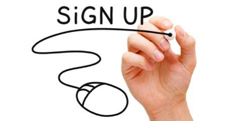 newsletter signup