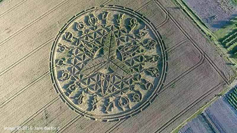 sacred geometry crop circle