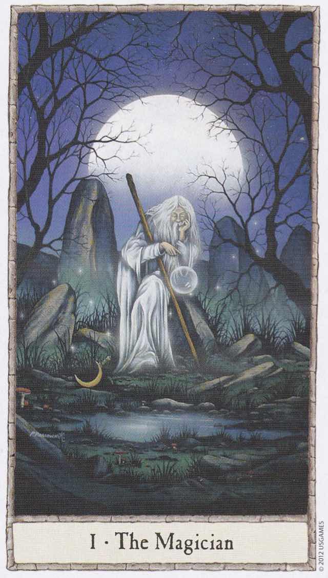 the magician tarot card